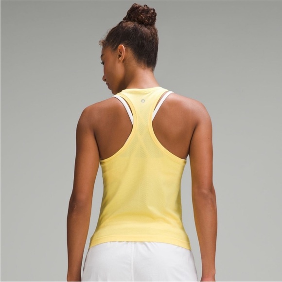 Lululemon Swiftly Tech Racerback 2.0 *Race Length, Beaming Yellow - Picture 2 of 6